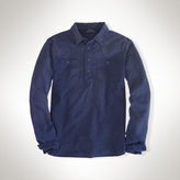 Thumbnail for your product : Polo Ralph Lauren Indigo-Dyed Popover Workshirt