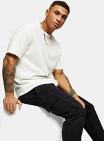Thumbnail for your product : Topman Black Wash Cargo Joggers