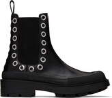 Thumbnail for your product : Alexander McQueen Black Boxcar Chelsea Boots