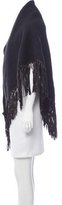 Thumbnail for your product : Mackage Fringe-Trimmed Wool Shawl w/ Tags