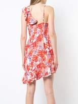 Thumbnail for your product : C/Meo floral asymmetric ruffle dress