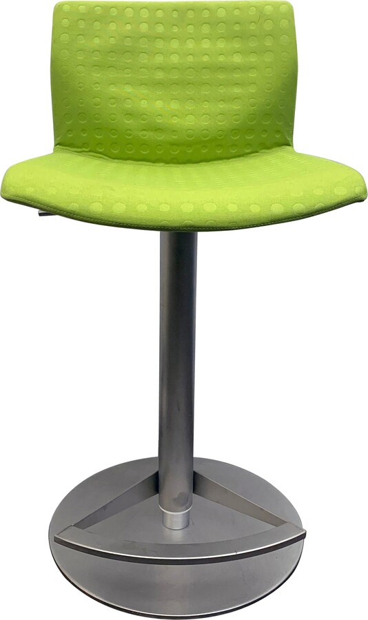 Lapalma One Kai Green Adjustable And Swivel Stools In Stock