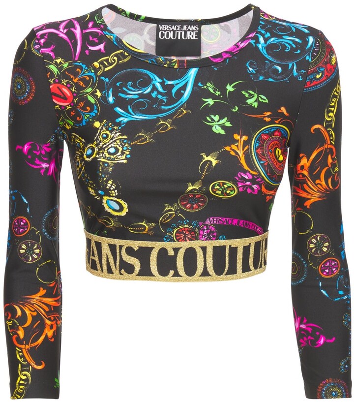 Versace Women's Crop Tops | Shop the world's largest collection of 