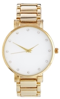 Thumbnail for your product : ASOS Stone Dial Boyfriend Watch