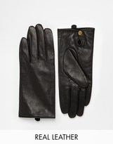 Thumbnail for your product : Pieces Kasla Leather Gloves