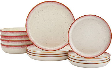 Tabletops Unlimited Hanover Berry 12-pc. Stoneware Dinnerware Set