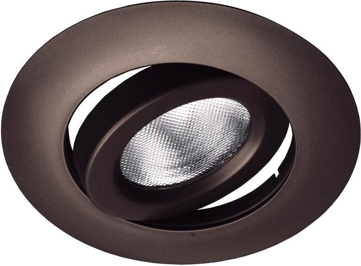 NICOR 6 in. Oil Rubbed Bronze Recessed Gimbal Ring Trim