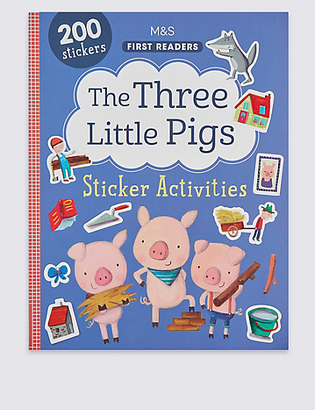 Marks and Spencer The Three Little Pigs Sticker Book