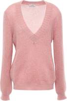 Thumbnail for your product : Nina Ricci Ribbed Mohair-blend Sweater