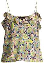 Thumbnail for your product : Saloni Ani Floral Silk Cami