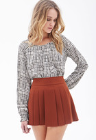 Thumbnail for your product : Forever 21 Pleated Crepe Woven Skirt