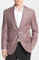 Thumbnail for your product : David Donahue 'Connor' Classic Fit Check Sport Coat