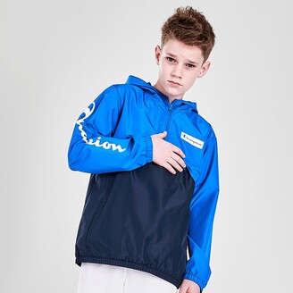 champion half zip windbreaker