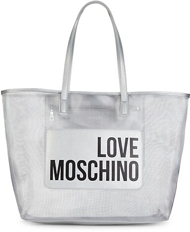 love moschino shopper bags