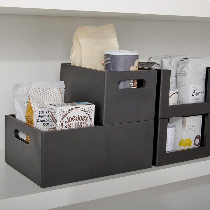 Container Store The Home Edit Onyx AllPurpose Bins ShopStyle Kitchen