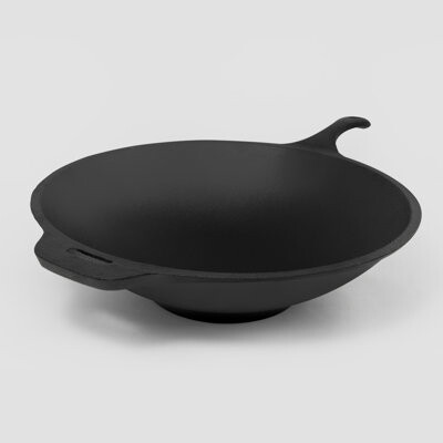 Cook Pro 12" Cast Iron Wok