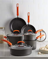 Thumbnail for your product : Rachael Ray Hard-Anodized 10 Piece Cookware Set, Orange