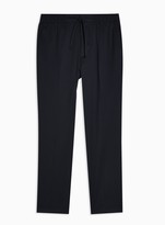 Thumbnail for your product : Topman Navy Skinny Jogger Trousers