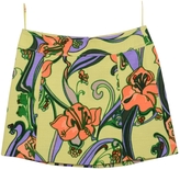 Thumbnail for your product : Dolce & Gabbana Yellow Cotton Skirt