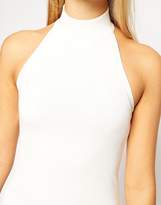Thumbnail for your product : ASOS Halter Dress In Structured Knit