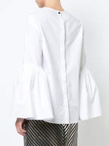 Thumbnail for your product : Monique Lhuillier flare sleeved shirt