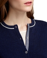 Thumbnail for your product : Brooks Brothers Cable Knit Wool Cardigan