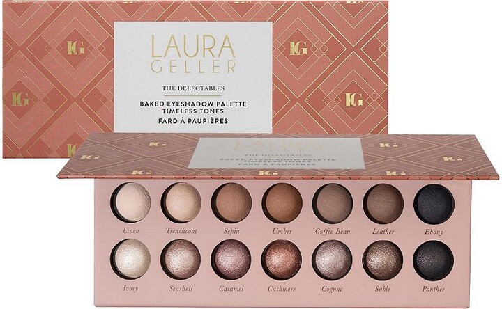 Laura Geller The Delectables Baked Eyeshadow Palette Timeless Tones