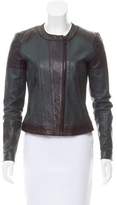 Thumbnail for your product : Theory Bicolor Leather Jacket