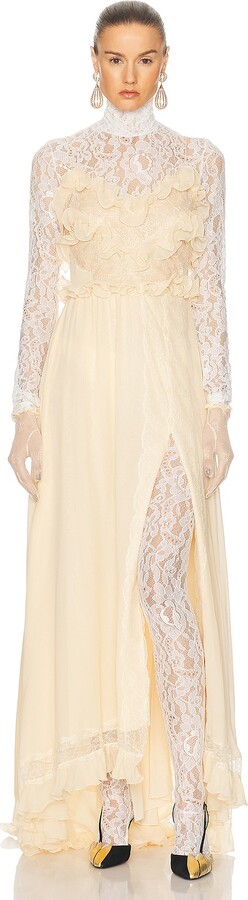 Valentino Light Gown in Cream