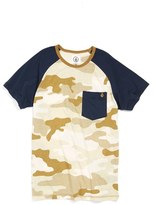 Thumbnail for your product : Volcom 'Mandown Town' Short Sleeve T-Shirt (Little Boys)