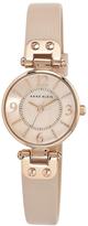 Thumbnail for your product : Anne Klein Mini Blush Pink Leather Strap Ladies Watch