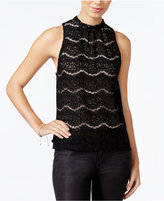 Thumbnail for your product : Amy Byer BCX Juniors' Lace Halter Top