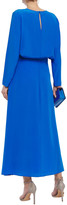 Thumbnail for your product : Forte Forte Fringe-trimmed Silk Crepe De Chine Maxi Wrap Skirt