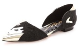 Thumbnail for your product : Alice + Olivia Lilith Unicorn d'Orsay Flats