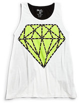 Thumbnail for your product : Flowers by Zoe Girl's Diamond Tank Top