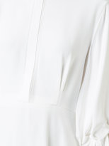 Thumbnail for your product : Roksanda ruffle sleeve bridal dress