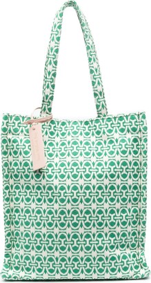 Coccinelle Never Without Monogram-Pattern Tote Bag