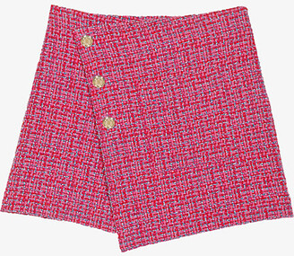 Tweed Wrap Skirt | ShopStyle