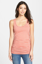 Thumbnail for your product : Caslon Shirred Side Tank (Petite)