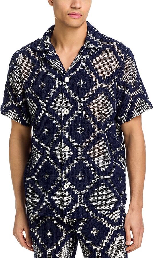 OAS Trastevere Cuba Crochet Shirt