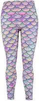 Thumbnail for your product : boohoo Plus Leona Mermaid Print Halloween Legging