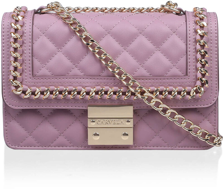 Quilted Shoulder Carvela Large Bailey Chain Bag Carvela Bailey