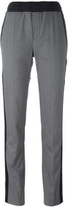 A.F.Vandevorst contrast stripe trousers