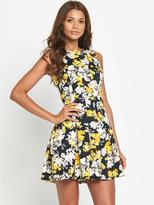 Thumbnail for your product : Definitions Floral Scuba Fit and Flare Skater Dress