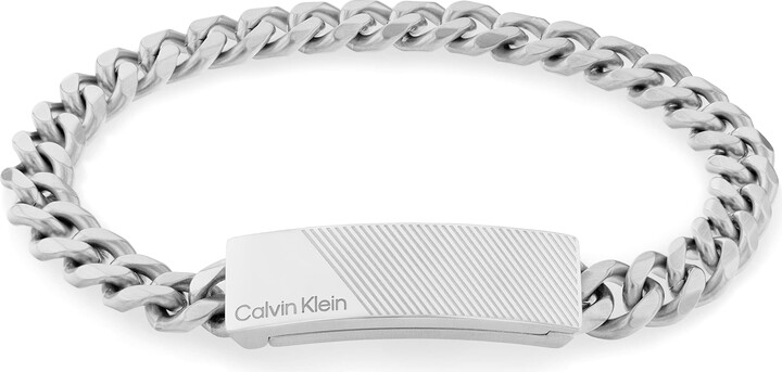 Calvin Klein Jewelry Men's Stainless Steel Chain Bracelet - ShopStyle