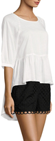 Thumbnail for your product : French Connection Summer Slub High-low Top