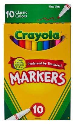 Crayola Markers Fine Line 10ct Classic