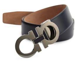 Ferragamo Adjustable Leather Belt