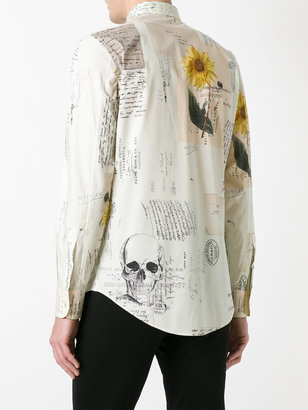 Alexander McQueen Letters From India shirt