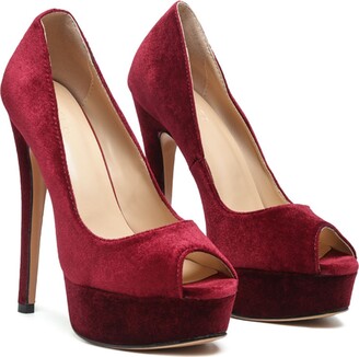 Burgundy Heels | Shop The Largest Collection in Burgundy Heels | ShopStyle